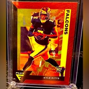 Kyle Pitts Red Prizm RC #/99 SSP COLOR MATCH